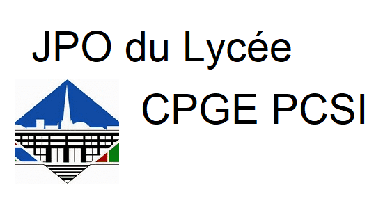 Réservation JPO des CPGE PCSI